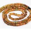 Natural Fine Quality Petro Color Micro Faceted Roundel Beads Strand Length is 14 Inches and Sizes from 3mm approx.